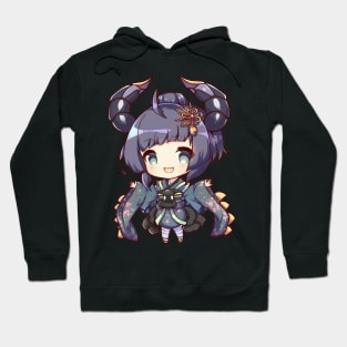 Scorpio the Scorpion Chibi Zodiac Anime Girl Hoodie